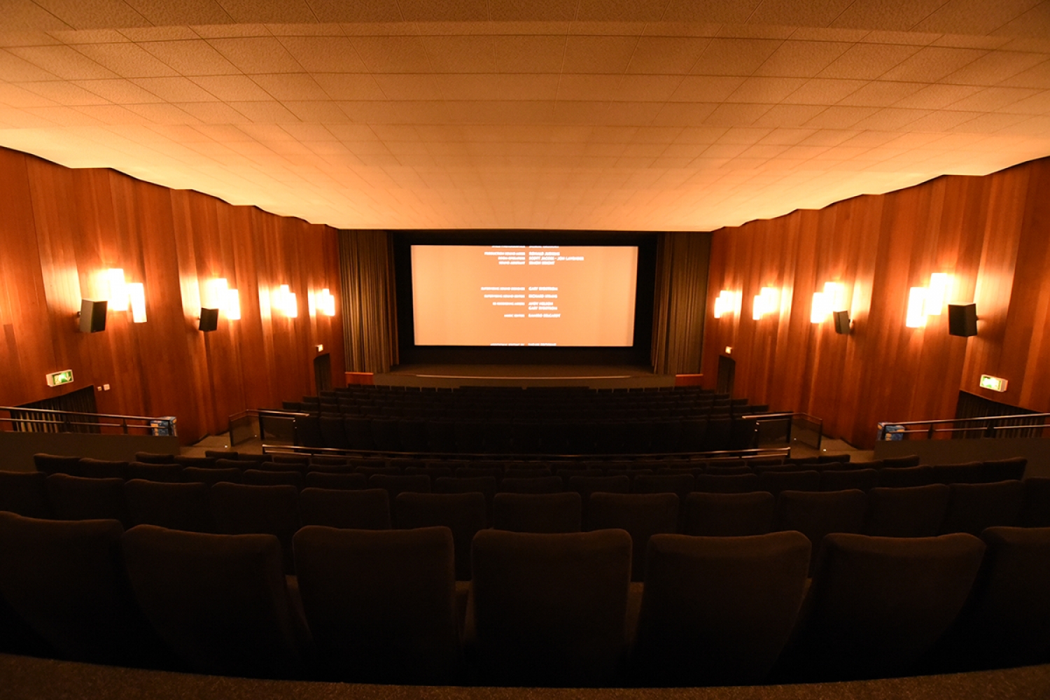 Werbung im Cinema Leuzinger