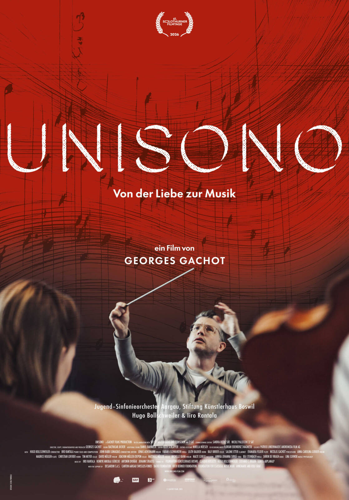 Plakat: UNISONO – VON DER LIEBE ZUR MUSIK